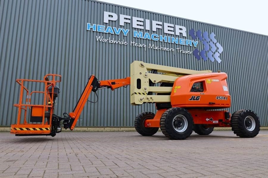 JLG 450AJ Diesel, 4x4 Drive, 16m Working Height, 7.5m - Zglobna platforma: slika 1 JLG 450AJ Diesel, 4x4 Drive, 16m Working Height, 7.5m - Zglobna platforma: slika 1