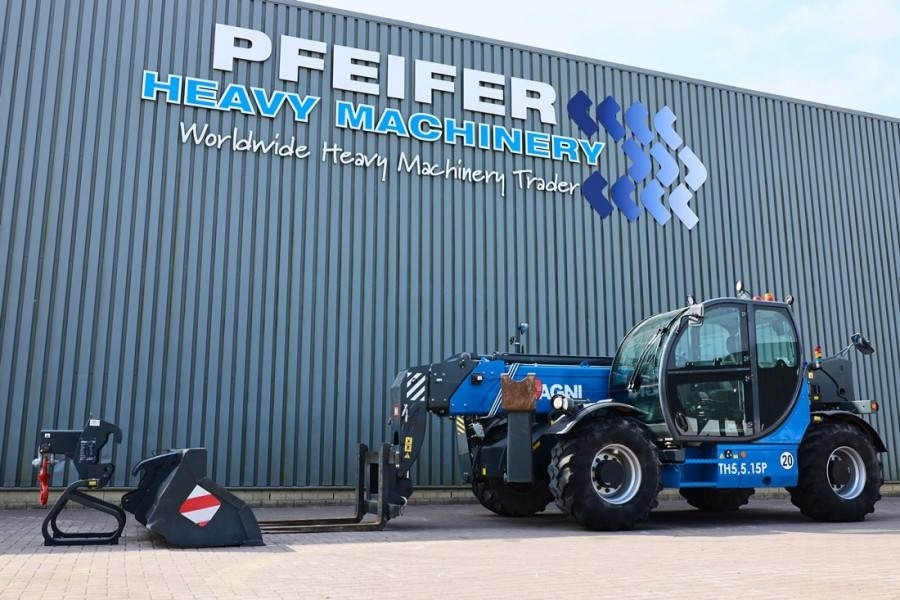 Magni - TH5,5.15-D7/D Diesel, 4x4x4 Drive, 5.5t Ca - Teleskopski upravljač: slika 1 Magni - TH5,5.15-D7/D Diesel, 4x4x4 Drive, 5.5t Ca - Teleskopski upravljač: slika 1