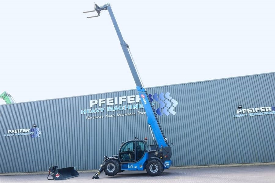 Magni TH5,5.15-D7/D Diesel, 4x4x4 Drive, 5.5t Capacity, - Teleskopski upravljač: slika 3 Magni TH5,5.15-D7/D Diesel, 4x4x4 Drive, 5.5t Capacity, - Teleskopski upravljač: slika 3