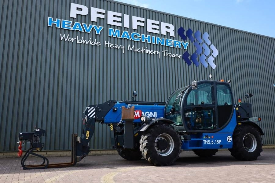 Magni TH5,5.15-D7/D Diesel, 4x4x4 Drive, 5.5t Capacity, - Teleskopski upravljač: slika 1 Magni TH5,5.15-D7/D Diesel, 4x4x4 Drive, 5.5t Capacity, - Teleskopski upravljač: slika 1