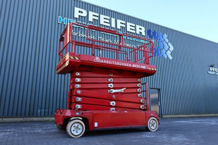 PB LIFT S171-16E Electric, 17.3m Working Height, 400k - Lift u obliku makaza: slika 1 PB LIFT S171-16E Electric, 17.3m Working Height, 400k - Lift u obliku makaza: slika 1