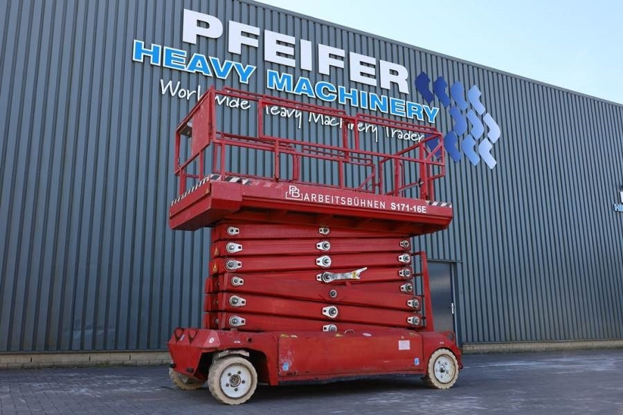 PB LIFT S171-16E Electric, 17.3m Working Height, 400k - Lift u obliku makaza: slika 1 PB LIFT S171-16E Electric, 17.3m Working Height, 400k - Lift u obliku makaza: slika 1