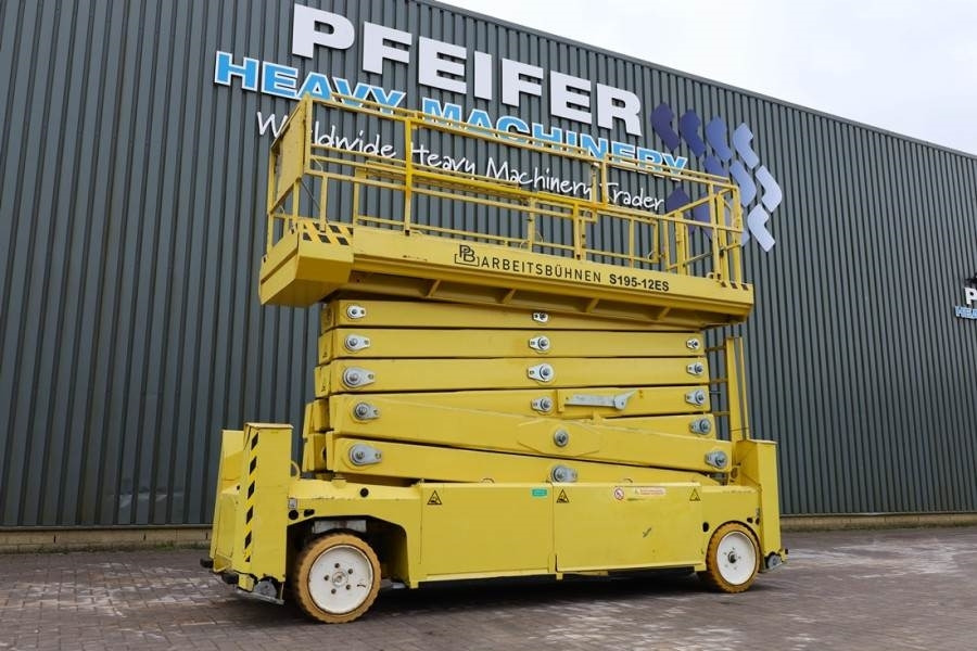 PB LIFT S195-12ES Electric, 19.6m Working Height, 700 - Lift u obliku makaza: slika 1 PB LIFT S195-12ES Electric, 19.6m Working Height, 700 - Lift u obliku makaza: slika 1