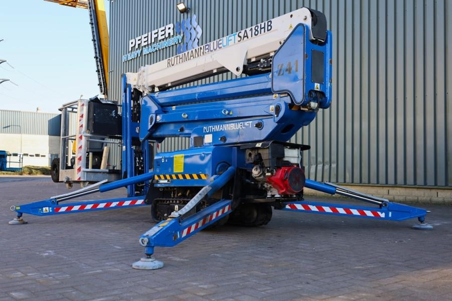 Ruthmann BLUELIFT SA18HD Gasoline / 220V, 18m Working Heigh - Zglobna platforma: slika 3 Ruthmann BLUELIFT SA18HD Gasoline / 220V, 18m Working Heigh - Zglobna platforma: slika 3