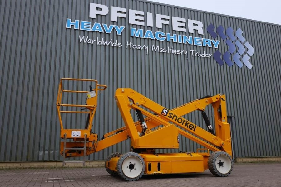 Snorkel A38E Electric, 13.5m Working Height, 6.1m Reach, 2 - Zglobna platforma: slika 1 Snorkel A38E Electric, 13.5m Working Height, 6.1m Reach, 2 - Zglobna platforma: slika 1