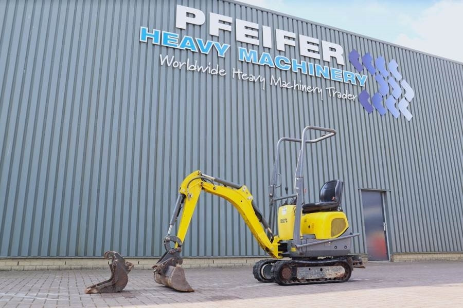 Wacker Neuson SWE08B Wacker Neuson mini excavator including 2 bu - Mini bager: slika 1 Wacker Neuson SWE08B Wacker Neuson mini excavator including 2 bu - Mini bager: slika 1