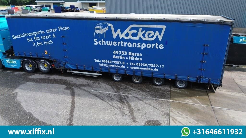 Dinkel 4-ass. Semi dieplader met elektrische huifopbouw / 2x naloop gestuurd - Niska poluprikolica za prevoz: slika 2 Dinkel 4-ass. Semi dieplader met elektrische huifopbouw / 2x naloop gestuurd - Niska poluprikolica za prevoz: slika 2