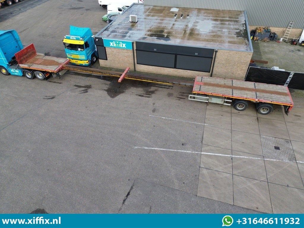 Faymonville 2-ass. Vlakke dubbel 2x uitschuifbare oplegger / 2x gestuurd - Plato poluprikolica: slika 2 Faymonville 2-ass. Vlakke dubbel 2x uitschuifbare oplegger / 2x gestuurd - Plato poluprikolica: slika 2