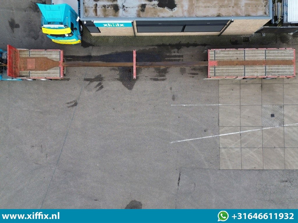 Faymonville 2-ass. Vlakke dubbel 2x uitschuifbare oplegger / 2x gestuurd - Plato poluprikolica: slika 3 Faymonville 2-ass. Vlakke dubbel 2x uitschuifbare oplegger / 2x gestuurd - Plato poluprikolica: slika 3