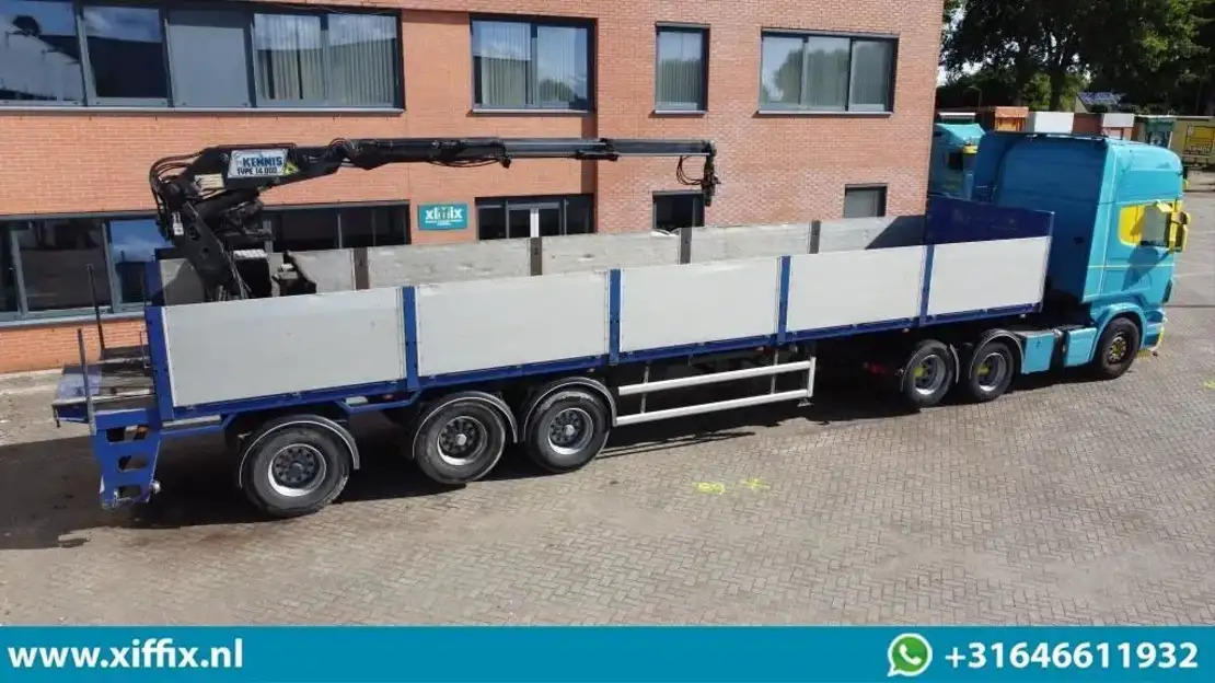 Floor 3-ass. Steenoplegger met Kennis 14 ton/mtr. Kraan / 13425 - Plato poluprikolica: slika 1 Floor 3-ass. Steenoplegger met Kennis 14 ton/mtr. Kraan / 13425 - Plato poluprikolica: slika 1