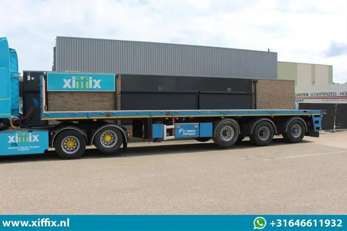 Floor 3-ass. Vlakke uitschuifbare oplegger / 2x gestuurd / 13908 - Plato poluprikolica: slika 5 Floor 3-ass. Vlakke uitschuifbare oplegger / 2x gestuurd / 13908 - Plato poluprikolica: slika 5