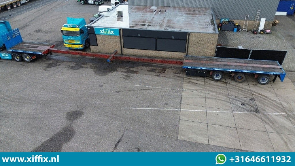 Lako 3-ass. Vlakke dubbel 2x uitschuifbare oplegger / 3x gestuurd - Plato poluprikolica: slika 2 Lako 3-ass. Vlakke dubbel 2x uitschuifbare oplegger / 3x gestuurd - Plato poluprikolica: slika 2