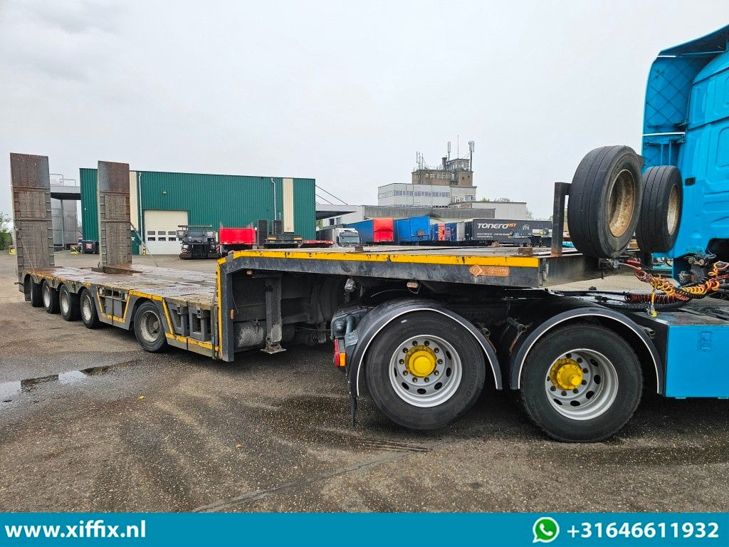 Niska poluprikolica za prevoz Lintrailers 5-ass. Uitschuifbare semi dieplader met hydr. Kleppen / 275 cm. Bree: slika 10