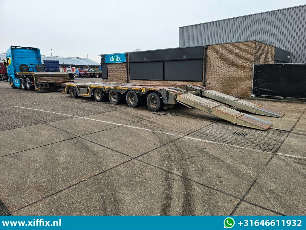 Niska poluprikolica za prevoz Lintrailers 5-ass. Uitschuifbare semi dieplader met hydr. Kleppen / 275 cm. Bree: slika 8