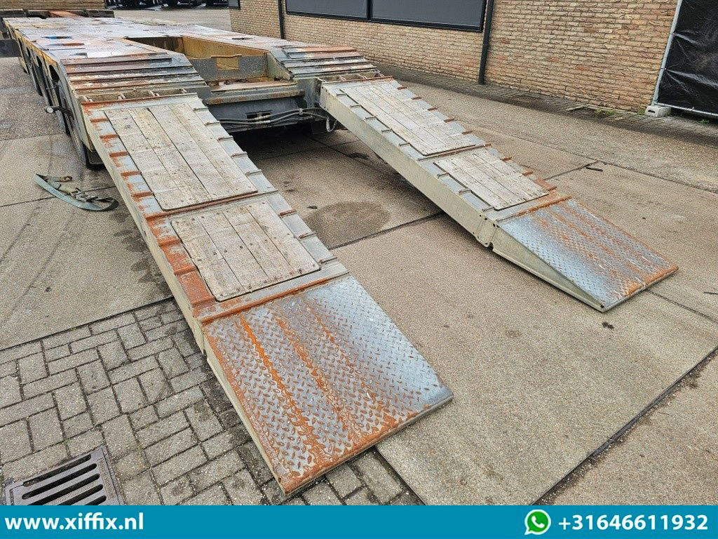 Niska poluprikolica za prevoz Lintrailers 5-ass. Uitschuifbare semi dieplader met hydr. Kleppen / 275 cm. Bree: slika 13