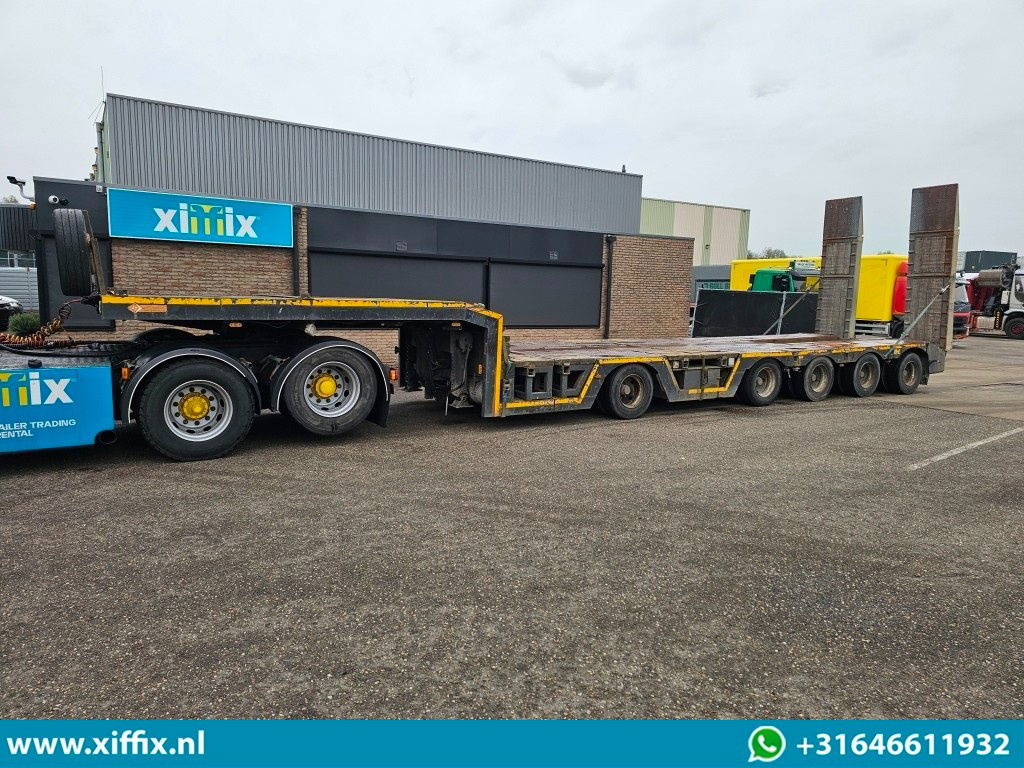 Niska poluprikolica za prevoz Lintrailers 5-ass. Uitschuifbare semi dieplader met hydr. Kleppen / 275 cm. Bree: slika 9