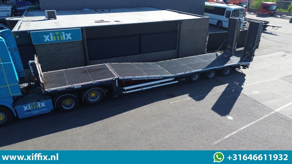 Meusburger 3-ass. Semi dieplader met dubbele hydr. Kleppen en hydr. Verstelbare - Niska poluprikolica za prevoz: slika 1 Meusburger 3-ass. Semi dieplader met dubbele hydr. Kleppen en hydr. Verstelbare - Niska poluprikolica za prevoz: slika 1