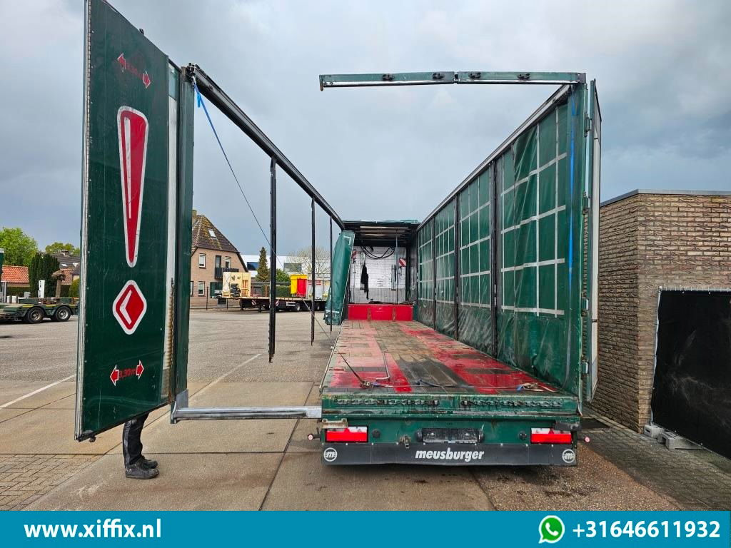 Meusburger 6-ass. Semi dieplader met elektische huifopbouw / 3x naloop gestuurd - Niska poluprikolica za prevoz: slika 5 Meusburger 6-ass. Semi dieplader met elektische huifopbouw / 3x naloop gestuurd - Niska poluprikolica za prevoz: slika 5