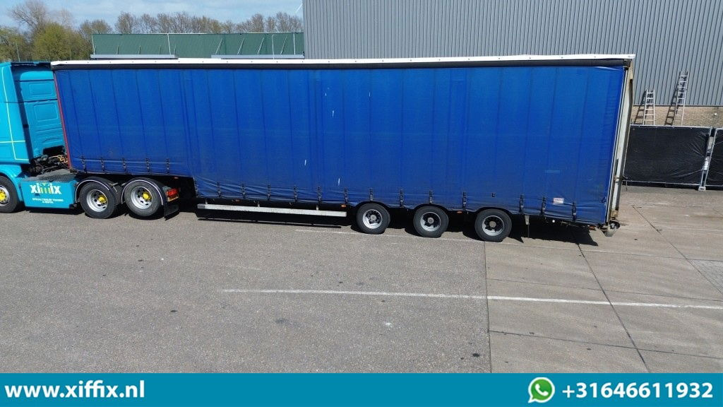 Nooteboom 3-ass. Semi dieplader met huifopbouw / Laadklep - Niska poluprikolica za prevoz: slika 2 Nooteboom 3-ass. Semi dieplader met huifopbouw / Laadklep - Niska poluprikolica za prevoz: slika 2
