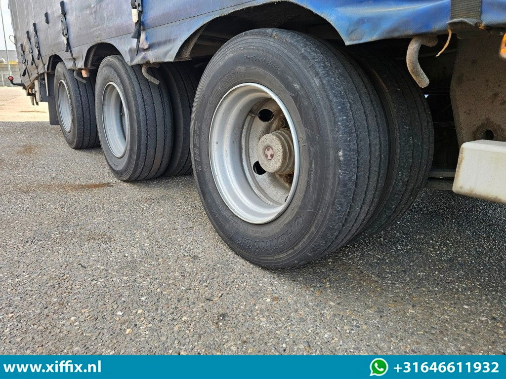Niska poluprikolica za prevoz Nooteboom 3-ass. Semi dieplader met huifopbouw / Laadklep: slika 6