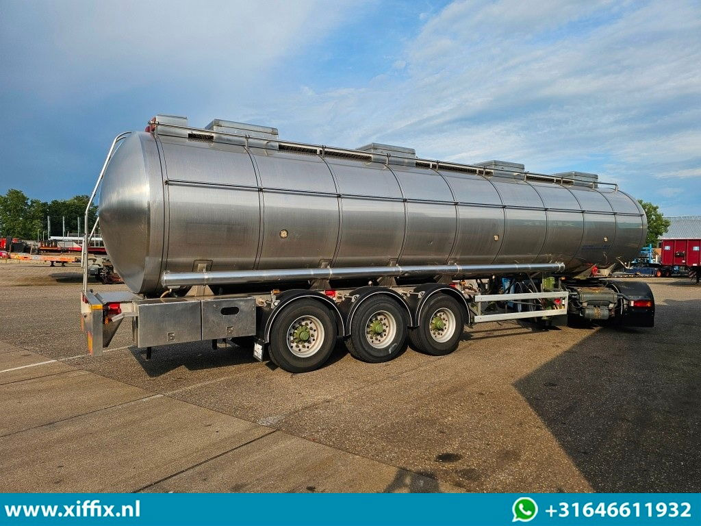 Poluprikolica cisterna Parcisa 3-ass. Geisoleerde RVS tankoplegger / ADR / Chemie / 1 Compartiment: slika 10