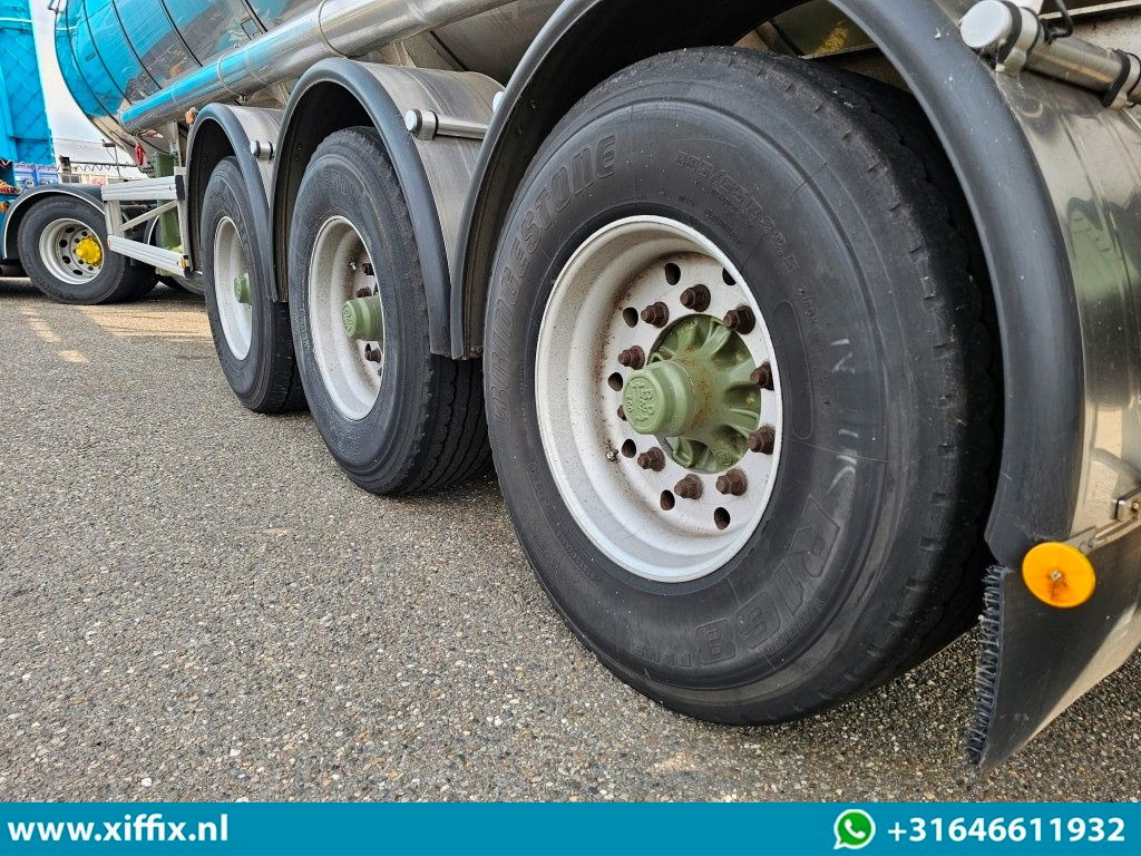 Poluprikolica cisterna Parcisa 3-ass. Geisoleerde RVS tankoplegger / ADR / Chemie / 1 Compartiment: slika 11