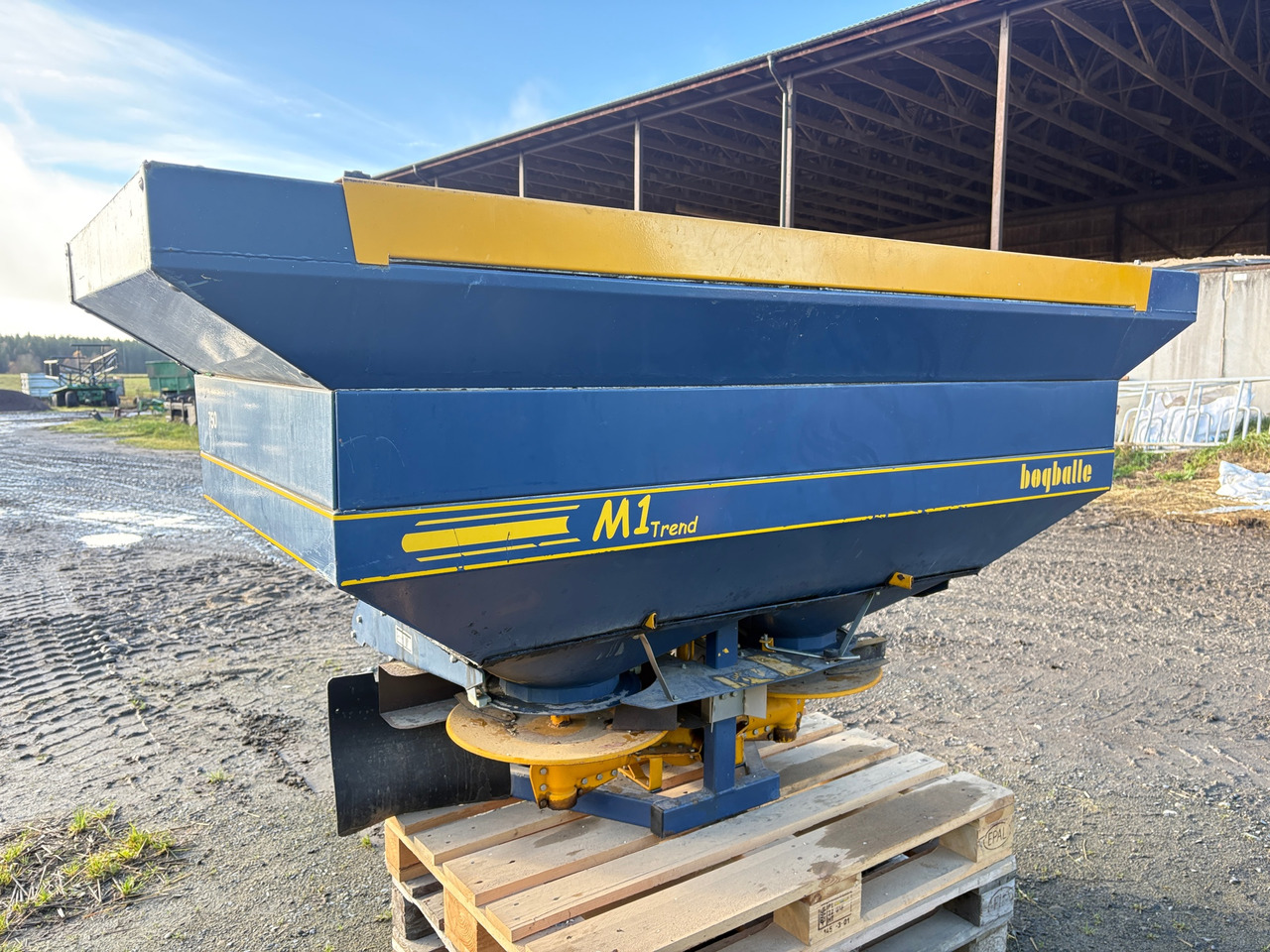 Bogballe M1 Trend - Rasipač veštačkog đubriva: slika 1 Bogballe M1 Trend - Rasipač veštačkog đubriva: slika 1