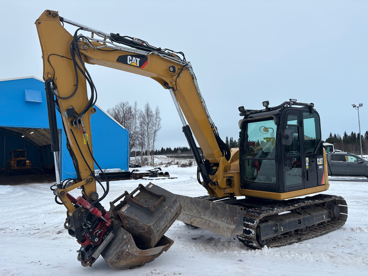 CAT 308E2 CR - Mini bager: slika 1 CAT 308E2 CR - Mini bager: slika 1