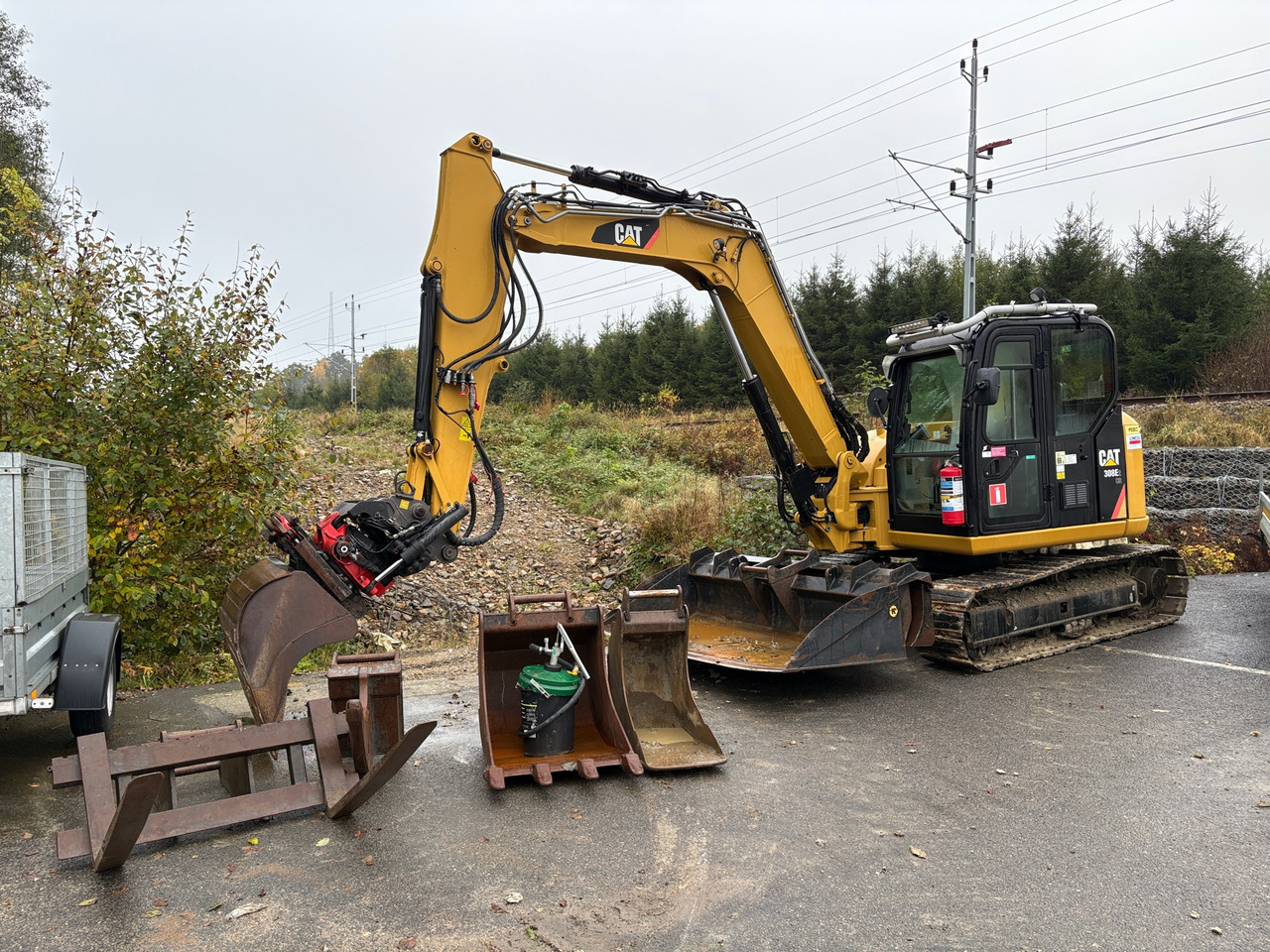 CAT 308E2 CR - Bager: slika 1 CAT 308E2 CR - Bager: slika 1