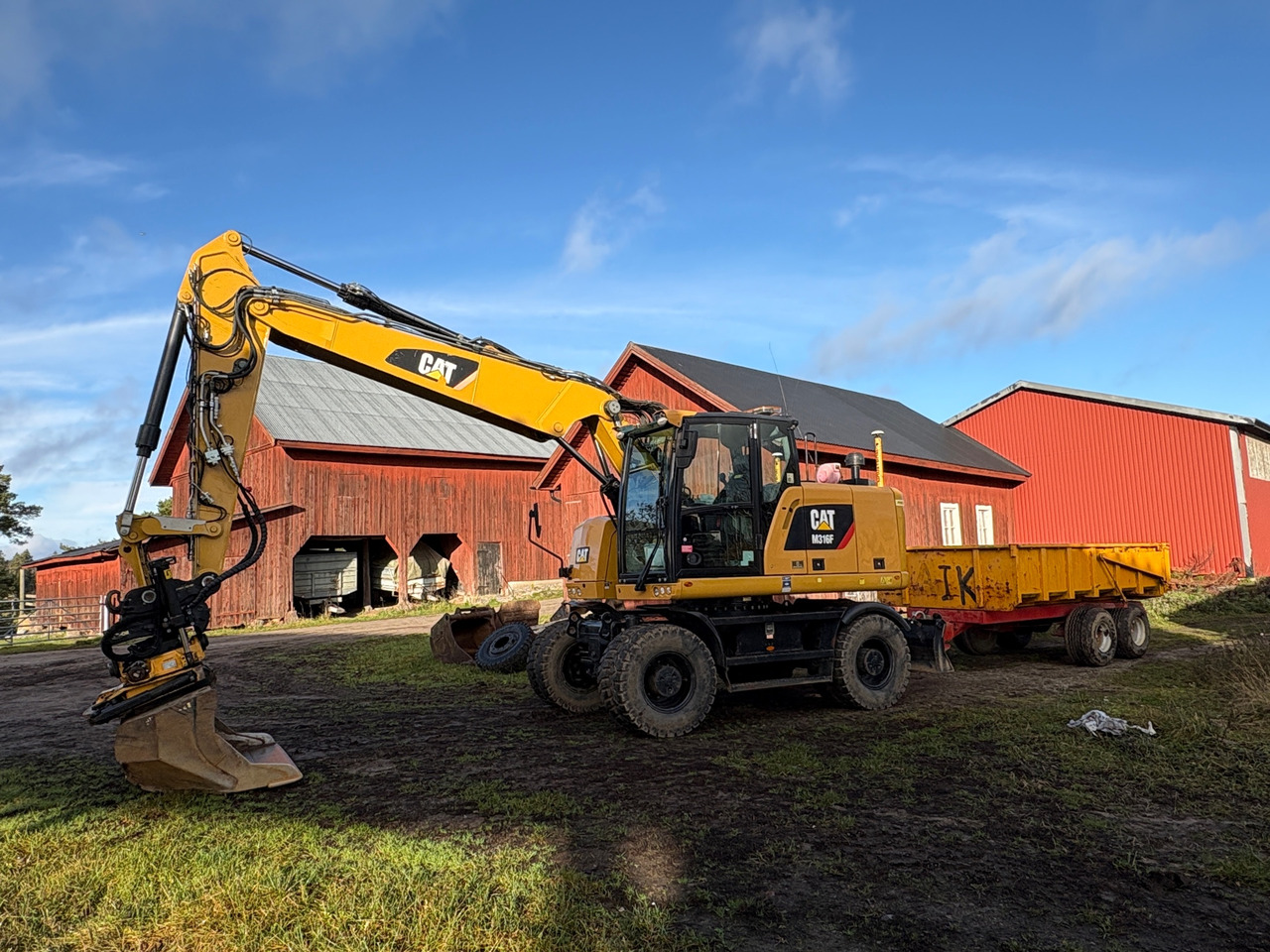 CAT M316F - Bager: slika 1 CAT M316F - Bager: slika 1