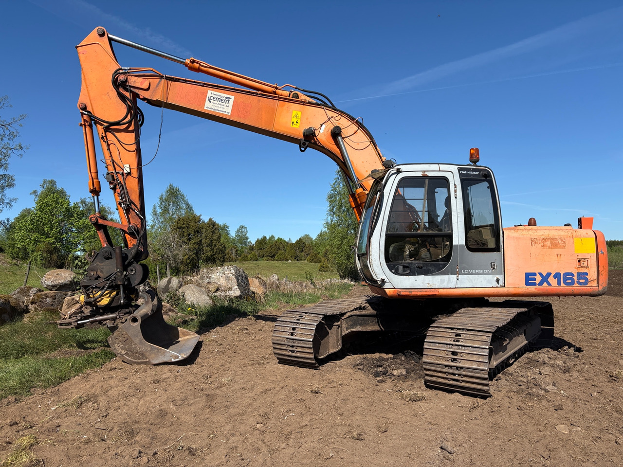 Fiat-Hitachi EX 165LC - Bager: slika 1 Fiat-Hitachi EX 165LC - Bager: slika 1