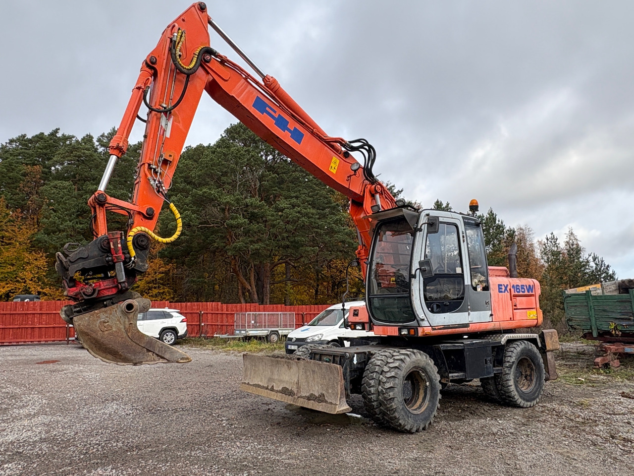 Fiat- Hitachi EX 165W - Bager: slika 1 Fiat- Hitachi EX 165W - Bager: slika 1