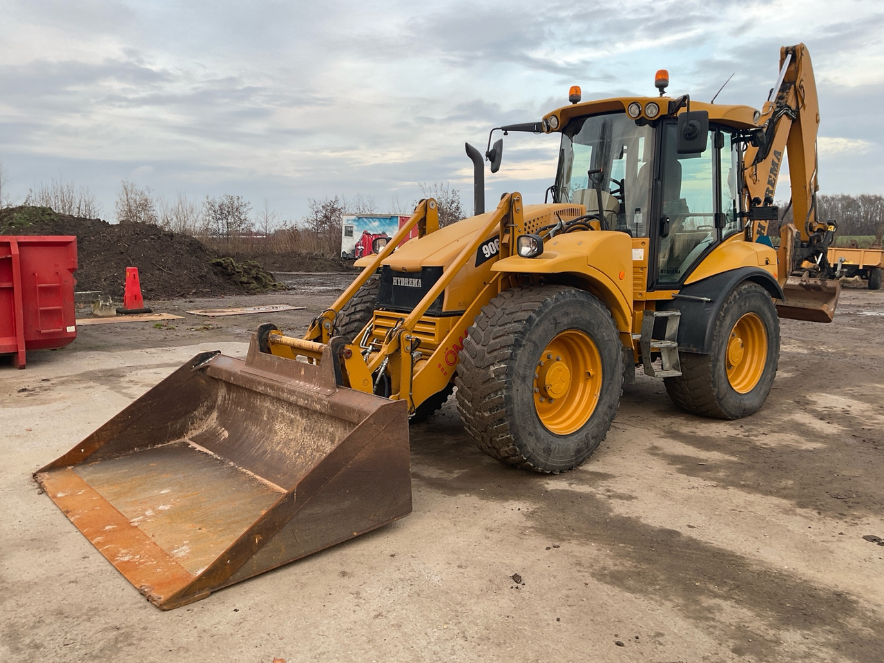 Hydrema 906F - Bager utovarivač: slika 1 Hydrema 906F - Bager utovarivač: slika 1