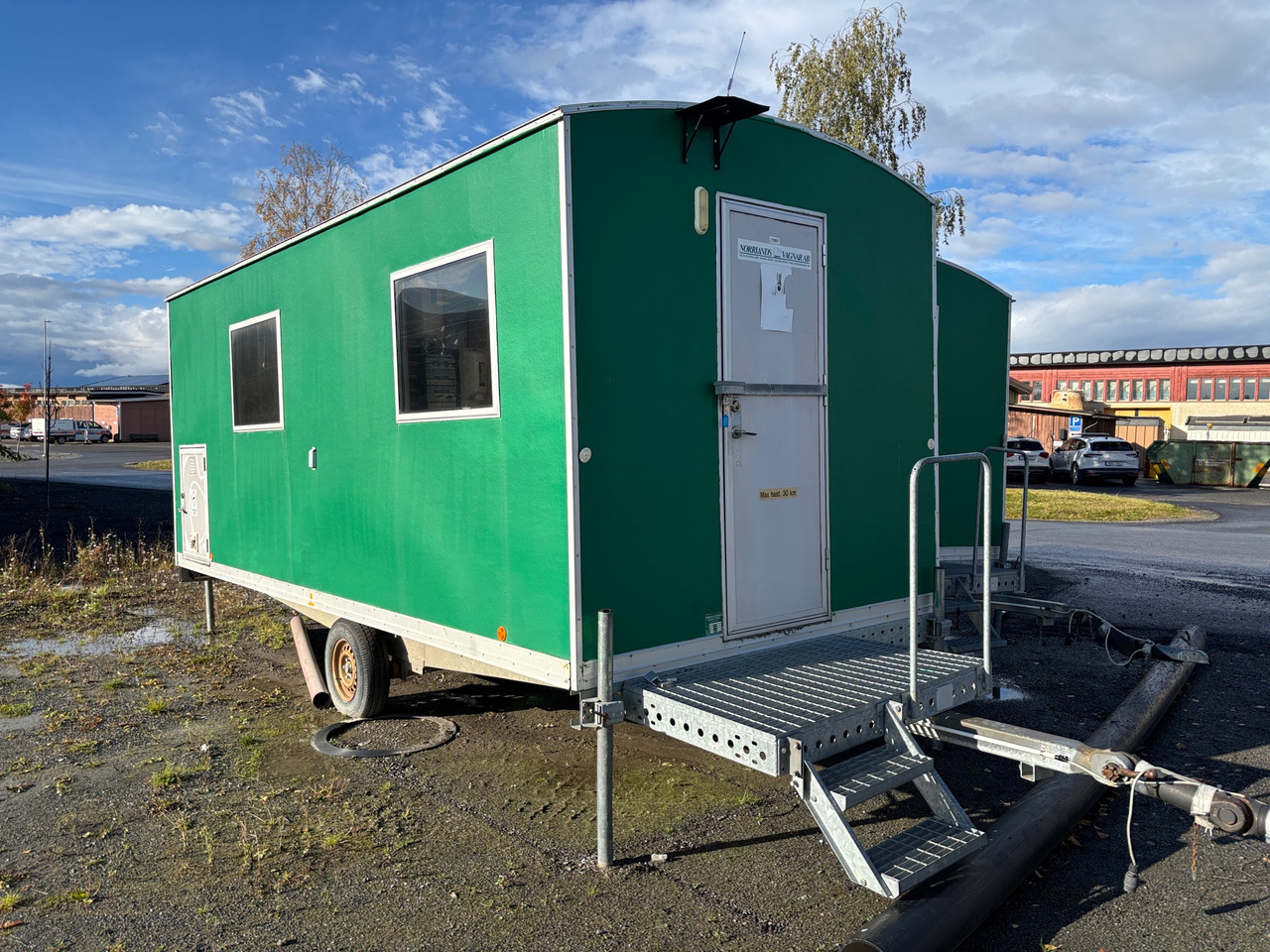 Norrlandsvagnar OMF4-30 - Građevinski kontejner, Prikolica: slika 1 Norrlandsvagnar OMF4-30 - Građevinski kontejner, Prikolica: slika 1