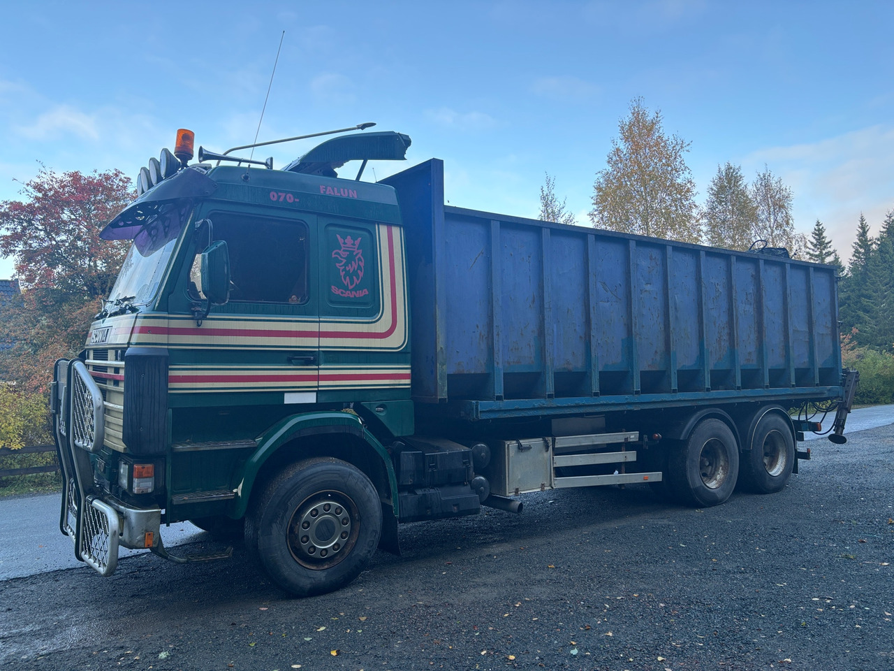Scania R143 6X2 450 - Istovarivač, Kamion sa dizalicom: slika 1 Scania R143 6X2 450 - Istovarivač, Kamion sa dizalicom: slika 1