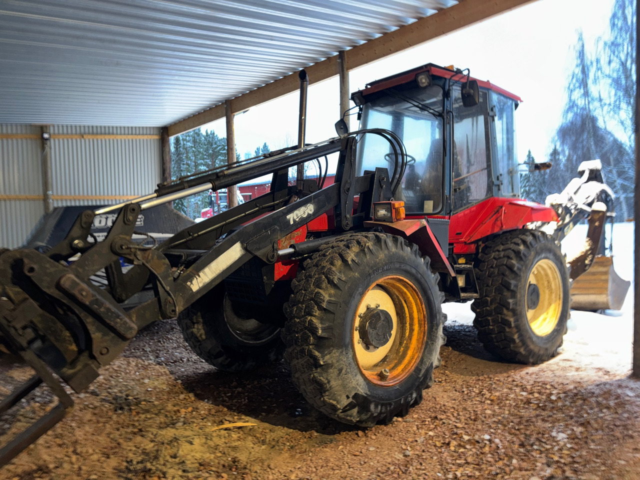 Valmet 7000 - Bager utovarivač: slika 1 Valmet 7000 - Bager utovarivač: slika 1