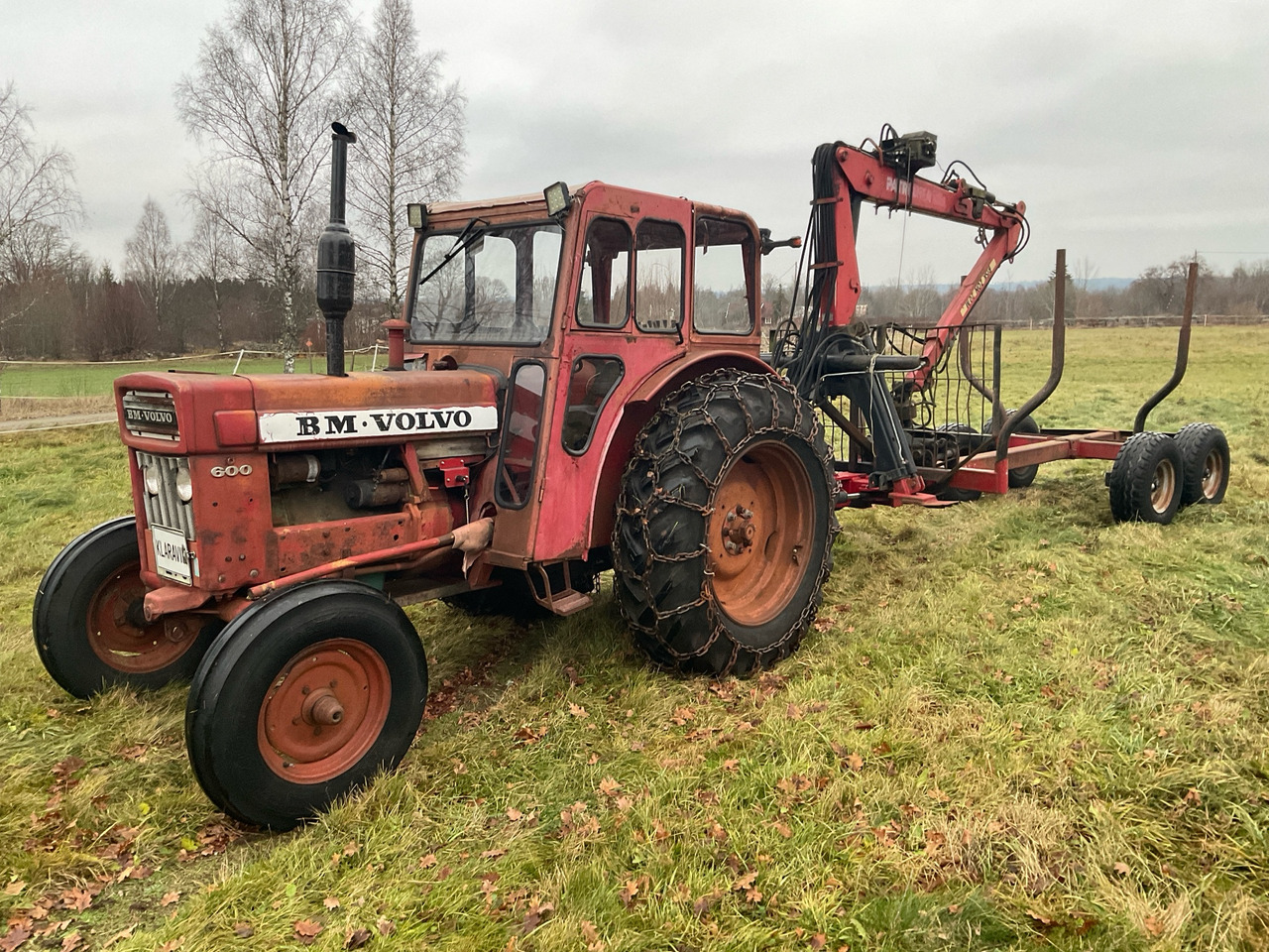 Volvo BM 600 - Traktor: slika 1 Volvo BM 600 - Traktor: slika 1