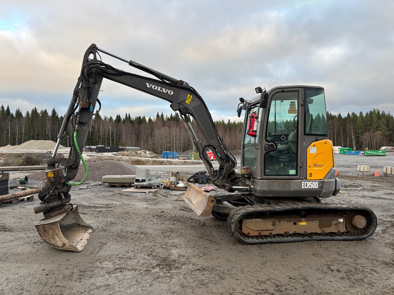 Volvo ECR50D - Bager: slika 1 Volvo ECR50D - Bager: slika 1