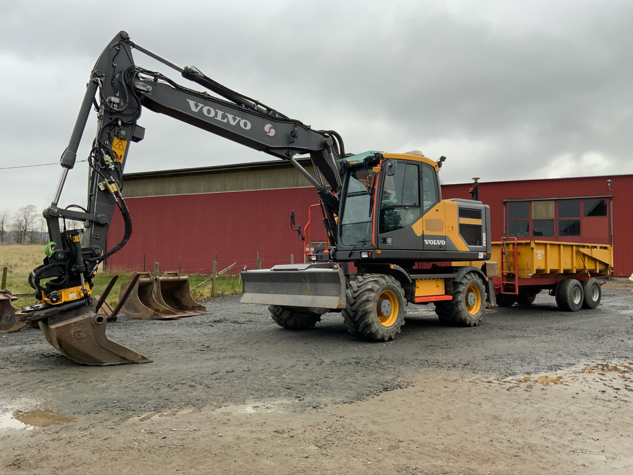 Volvo Möre EW160E - Bager: slika 1 Volvo Möre EW160E - Bager: slika 1