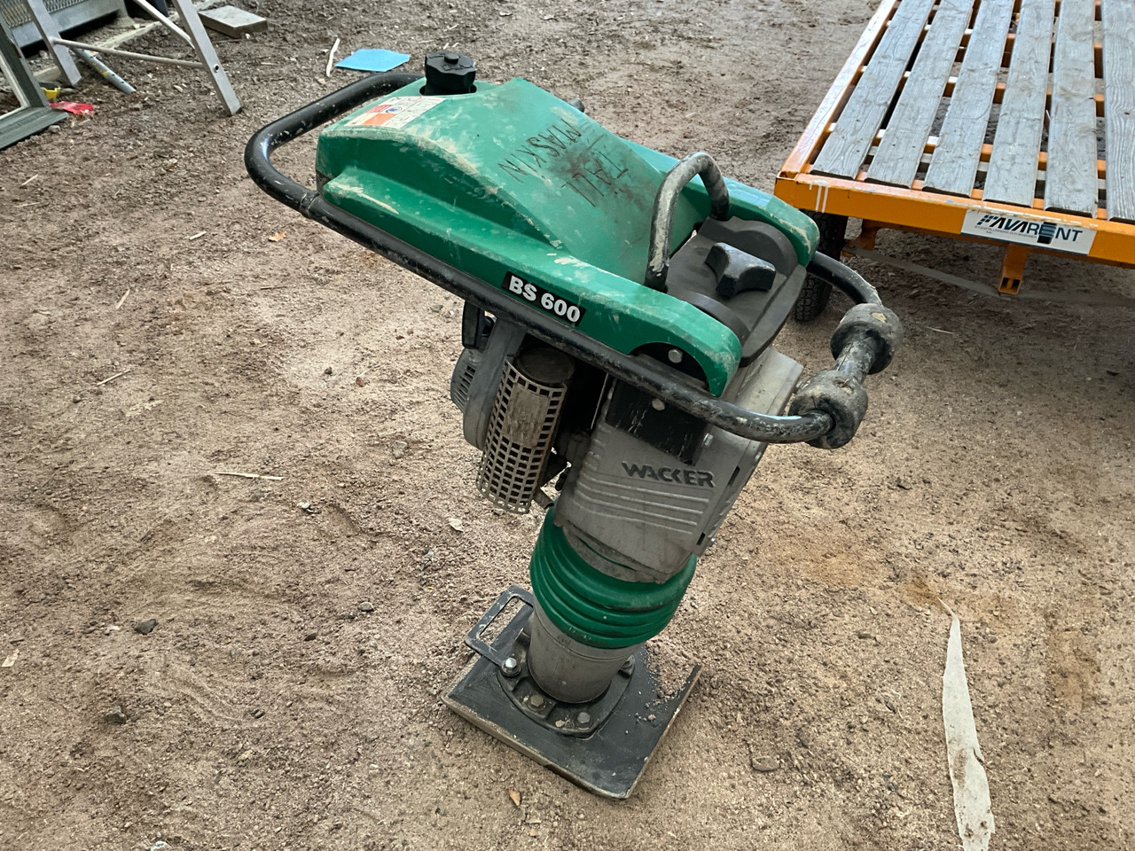 Wacker BS600 - Vibraciona ploča: slika 1 Wacker BS600 - Vibraciona ploča: slika 1