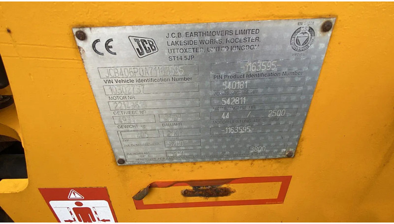 Utovarivač točkaš JCB KNIKSCHOVEL 406: slika 15 Utovarivač točkaš JCB KNIKSCHOVEL 406: slika 15