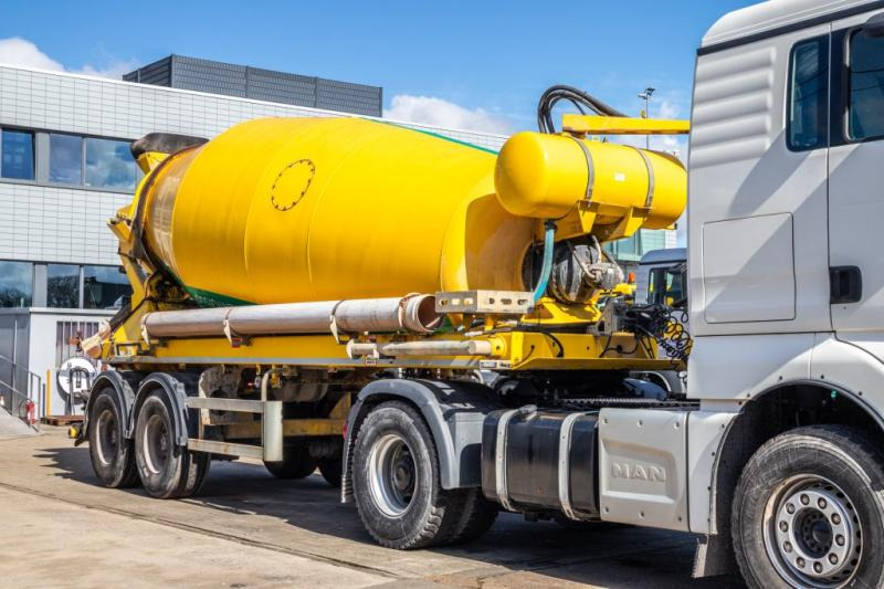 DE BUF BETON MIXER/MALAXEUR/MISCHER-10M3 - Poluprikolica mikser: slika 2 DE BUF BETON MIXER/MALAXEUR/MISCHER-10M3 - Poluprikolica mikser: slika 2