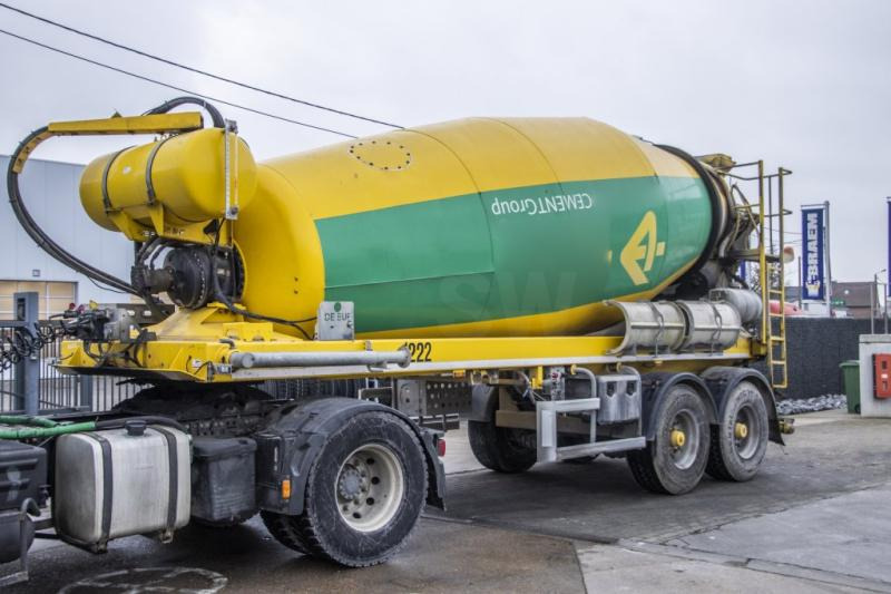 DE BUF BETON MIXER/MALAXEUR/MISCHER-12M3 - Poluprikolica mikser: slika 1 DE BUF BETON MIXER/MALAXEUR/MISCHER-12M3 - Poluprikolica mikser: slika 1