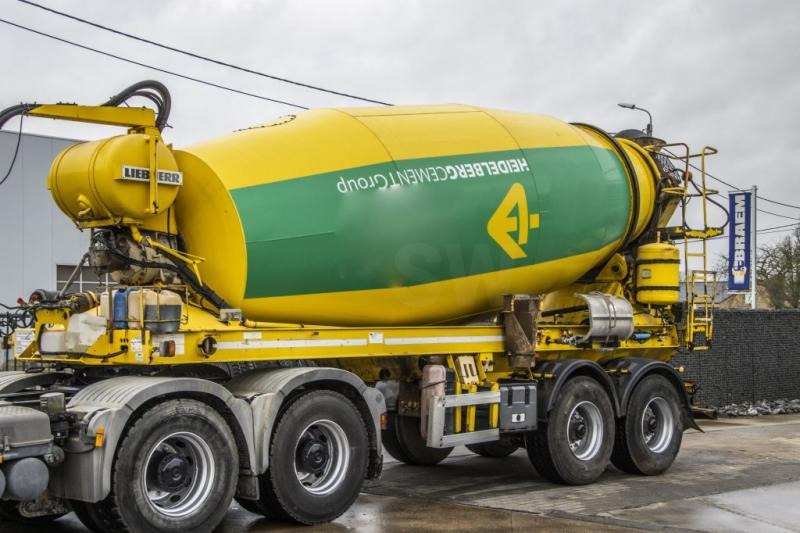 Liebherr LIEBHERR BETON MIXER/MALAXEUR/MISCHER-12M³ - Poluprikolica mikser: slika 1 Liebherr LIEBHERR BETON MIXER/MALAXEUR/MISCHER-12M³ - Poluprikolica mikser: slika 1