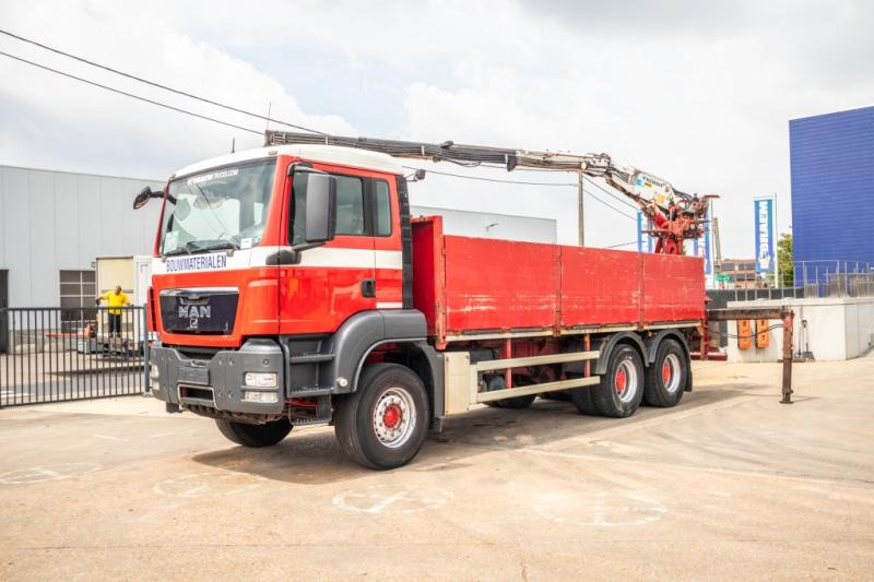 MAN TGS 33.360 BB + KENNIS 16 T/M -3XHYDR. - Kamion sa tovarnim sandukom, Kamion sa dizalicom: slika 1 MAN TGS 33.360 BB + KENNIS 16 T/M -3XHYDR. - Kamion sa tovarnim sandukom, Kamion sa dizalicom: slika 1