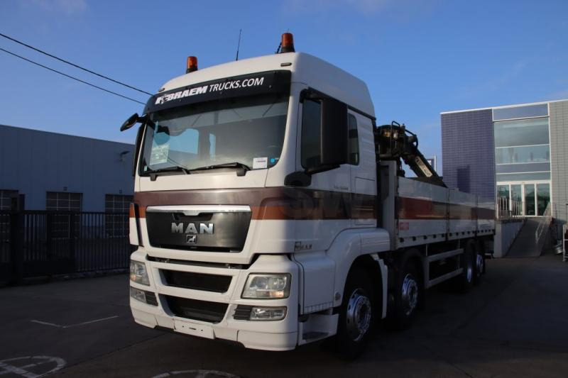 MAN TGS 35.360 BL-8x2-HIAB 085 - Kamion sa tovarnim sandukom, Kamion sa dizalicom: slika 2 MAN TGS 35.360 BL-8x2-HIAB 085 - Kamion sa tovarnim sandukom, Kamion sa dizalicom: slika 2