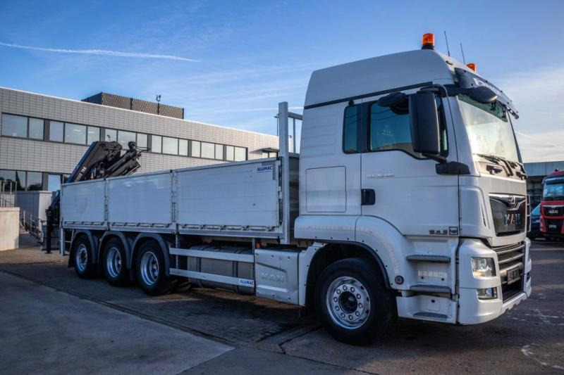 MAN TGS 35.420 BL-8X4-4 +HIAB 188 E-2 - Kamion sa tovarnim sandukom, Kamion sa dizalicom: slika 2 MAN TGS 35.420 BL-8X4-4 +HIAB 188 E-2 - Kamion sa tovarnim sandukom, Kamion sa dizalicom: slika 2