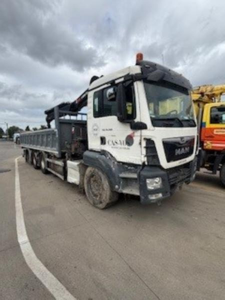 MAN TGS 35.460 BL - HIAB X-HIDUO 228 E-3 (DAMAGED) - Istovarivač, Kamion sa dizalicom: slika 2 MAN TGS 35.460 BL - HIAB X-HIDUO 228 E-3 (DAMAGED) - Istovarivač, Kamion sa dizalicom: slika 2