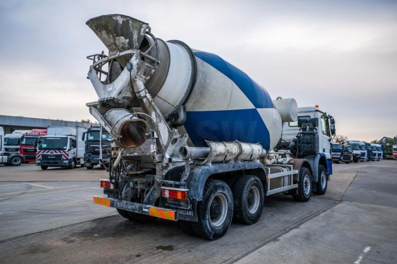 Mercedes ACTROS 4141 BB-MP2 + MIXER 9M3 - Mikser za beton: slika 4 Mercedes ACTROS 4141 BB-MP2 + MIXER 9M3 - Mikser za beton: slika 4