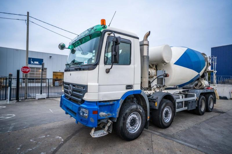 Mercedes ACTROS 4141 BB-MP2 + MIXER 9M3 - Mikser za beton: slika 1 Mercedes ACTROS 4141 BB-MP2 + MIXER 9M3 - Mikser za beton: slika 1